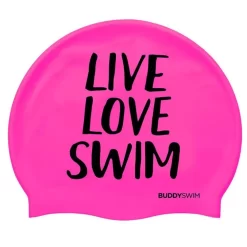 Bonnet Natation Live Love Swim Silicone