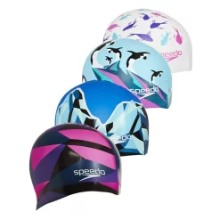 Speedo Bonnet Natation Slogan Print